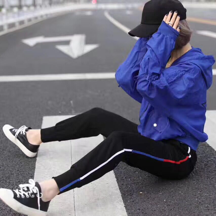 酷裤啦 时尚女士爆款休闲裤