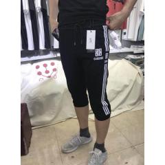 2018新款男装条纹七分裤D4F005-MK07