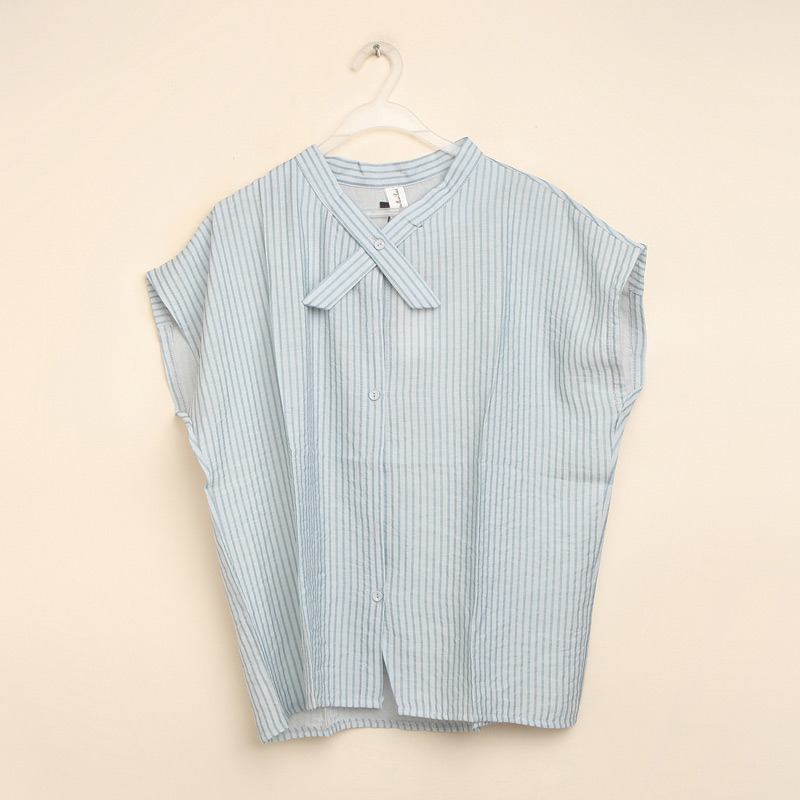 2018DC夏季新款时尚条纹上衣 DC1F0059-8236