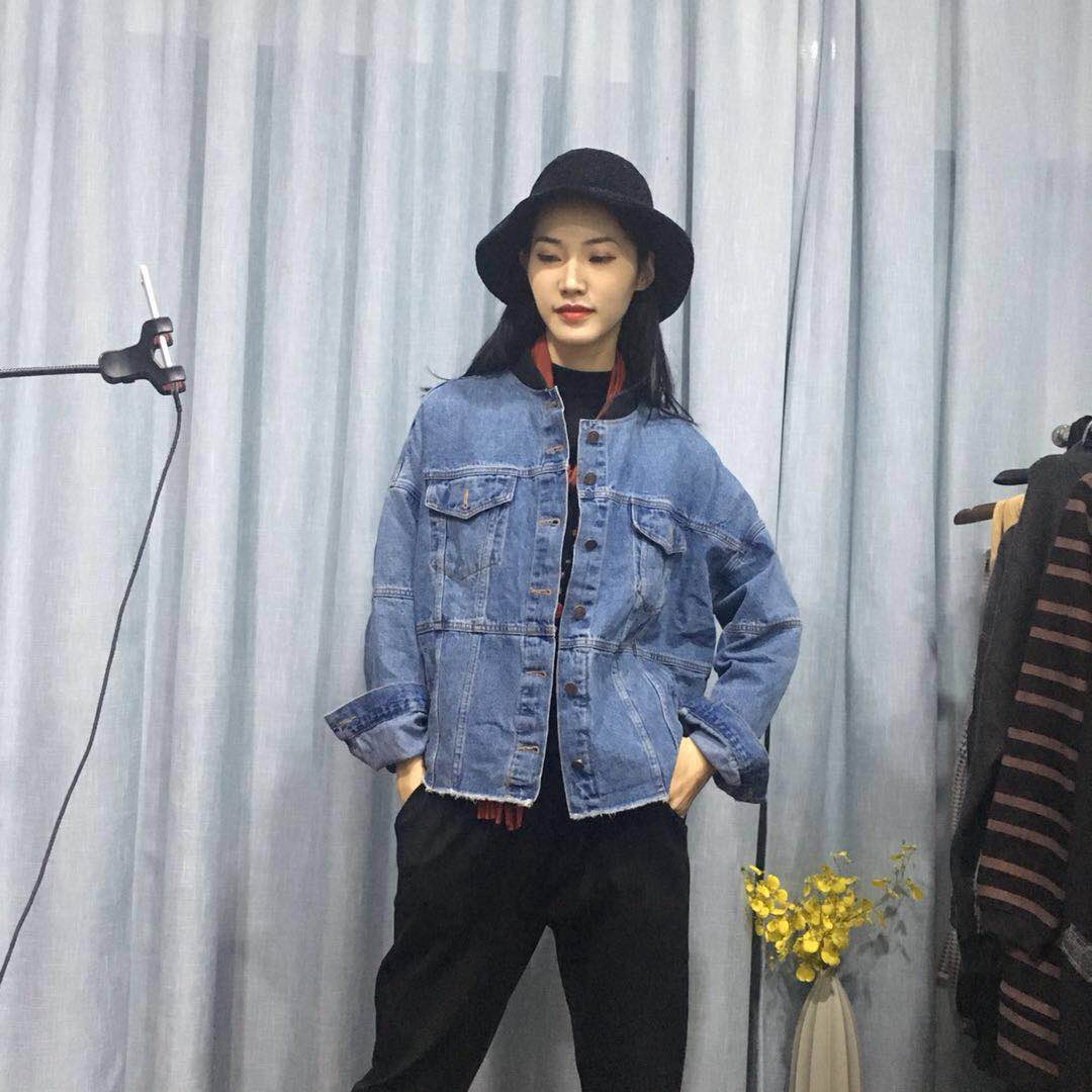 秋季新款女装品质牛仔外套