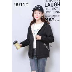 2019秋季撞色连帽韩版百搭小香风休闲宽松港风小个子风衣