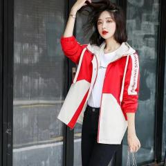 2019秋季中长款外套女韩版新款宽松学生装短款网红夹克百搭休闲潮