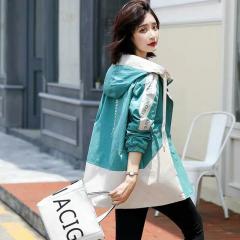 2019秋季中长款外套女韩版新款宽松学生装短款网红夹克百搭休闲潮