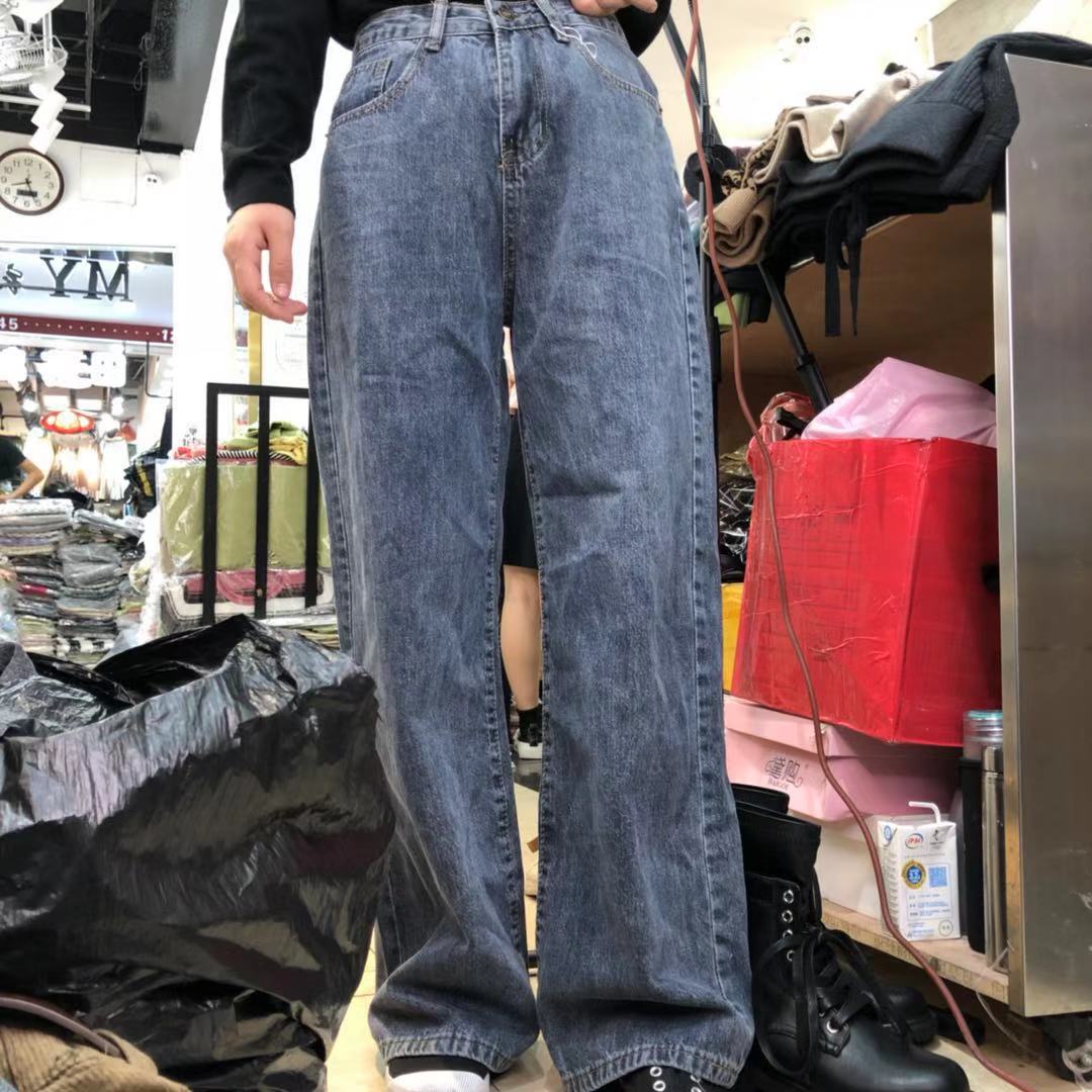 2019秋款精品牛仔阔腿裤 2F0763-WQL8119