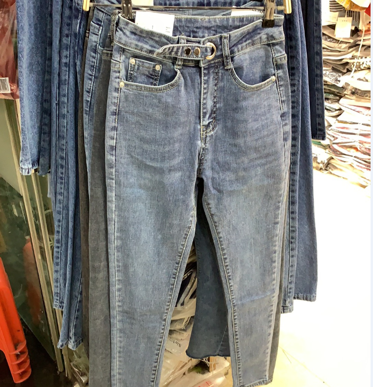 仔裤女2019秋冬新款高腰修身显瘦紧身