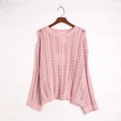 秋季新款小麻花针织上衣 QL2F0790-6005