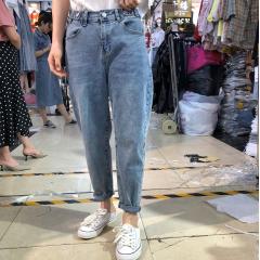 新款女时尚中腰牛仔裤2F0916-SYCE019