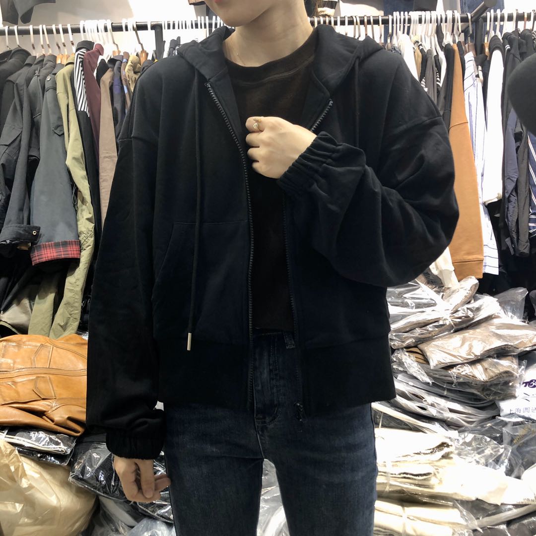 卫衣新款拉链秋冬加厚