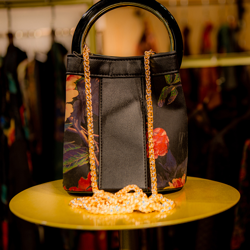 香云纱手工水桶包