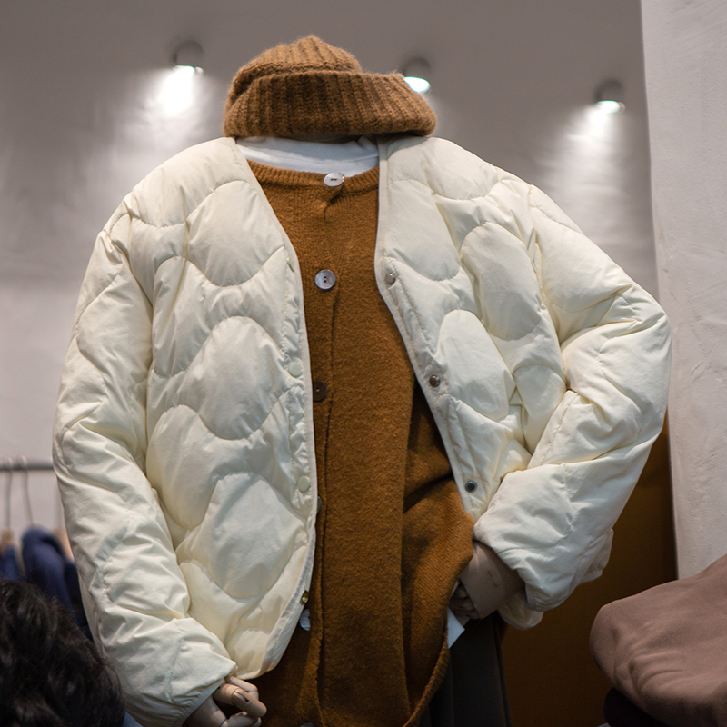 新款百搭宽松bf风面包服冬季加厚棉衣外套