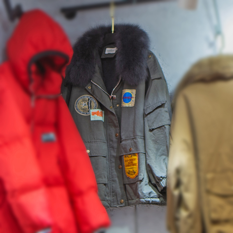 派克服女欧货冬装宽松加厚加绒保暖工装棉服外套