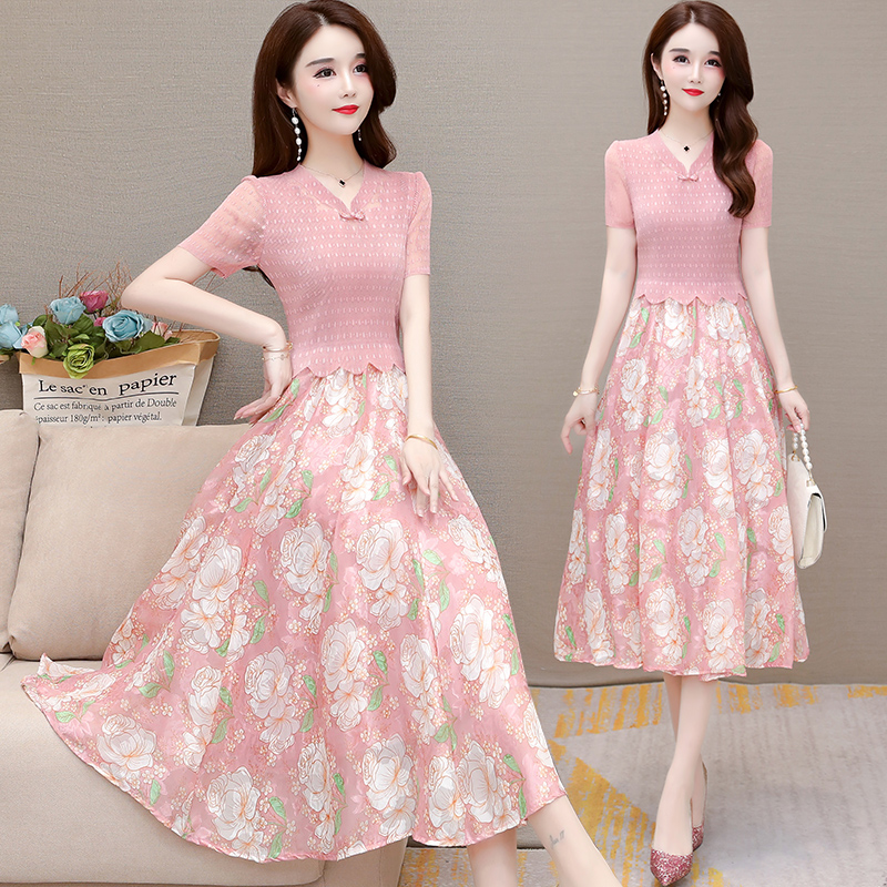 高端连衣裙时尚洋气减龄御姐轻熟风今年爆款裙子夏天