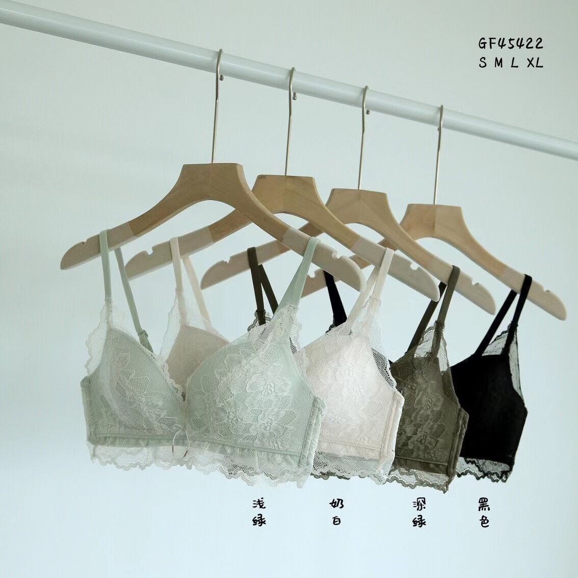 蕾丝调整型法式内衣女小胸收副乳防下垂上托聚拢文胸罩