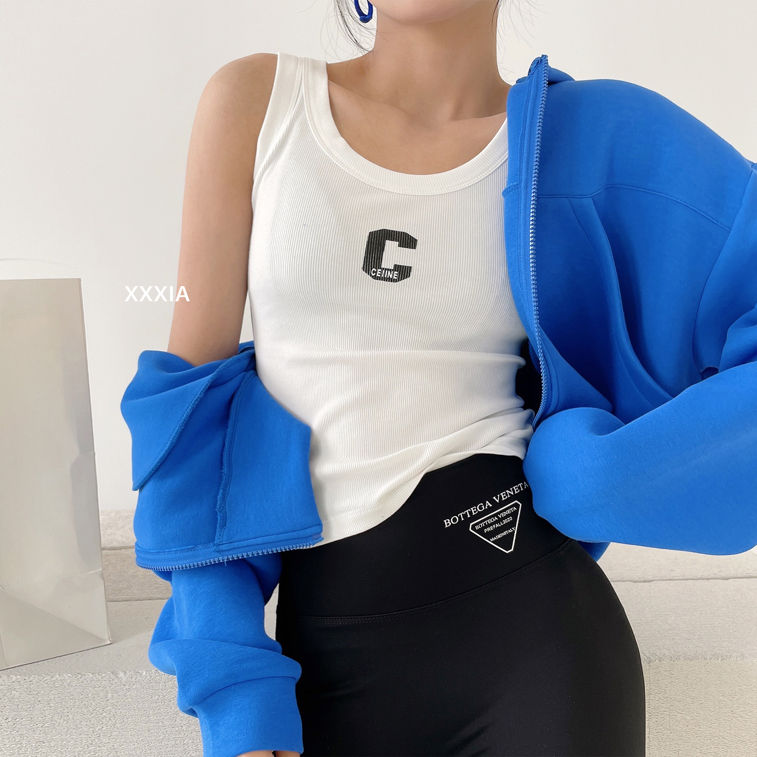 春季新款韩版洋气时尚修身显瘦心机内搭打底背心女潮