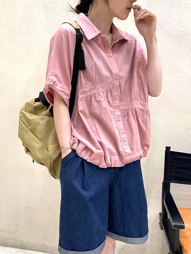 新款夏季设计感小众全棉胖MM显瘦杭州女装