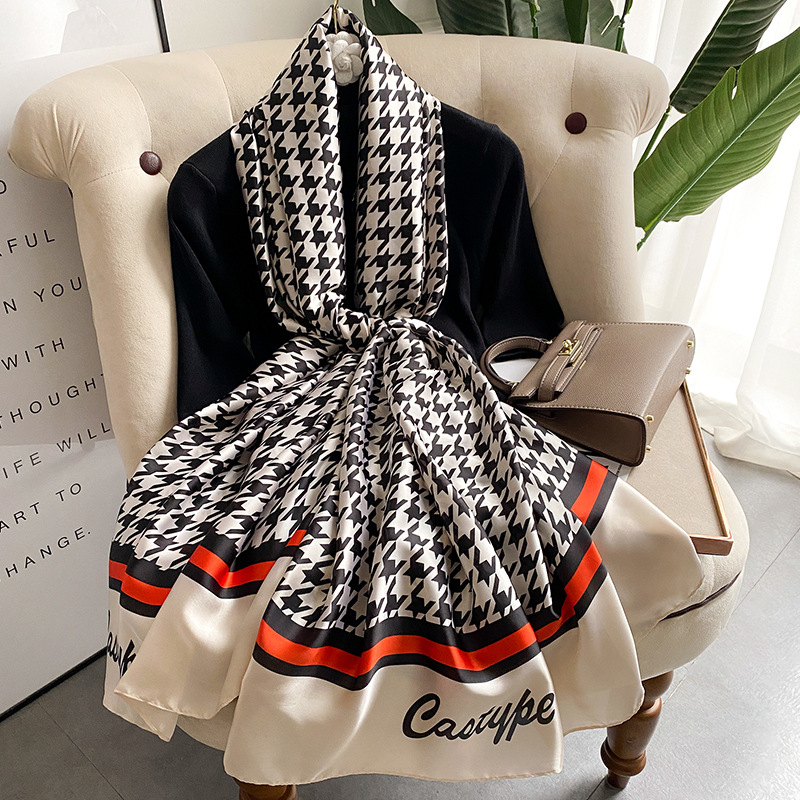 丝巾女防晒沙滩巾度假纱巾空调披肩艺